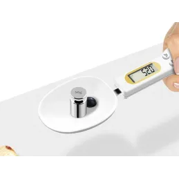 Kuhinjska žlica s LCD zaslonom i vagom ELECTRA / Bijela