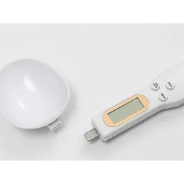 Kuhinjska žlica s LCD zaslonom i vagom ELECTRA / Bijela