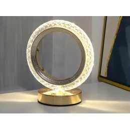 Dekorativna stolna lampa ORION / Zlatna