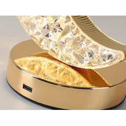 Dekorativna stolna lampa ORION / Zlatna