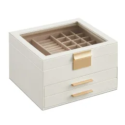 Dizajnerska kutija za nakit SWAN XL / Bijela