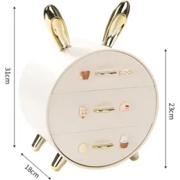 Ekskluzivna kutija za nakit SWEET / Bijelo-zlatna