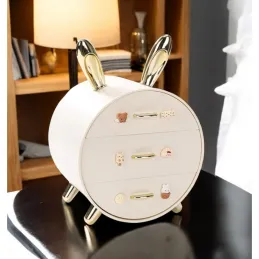 Ekskluzivna kutija za nakit SWEET / Bijelo-zlatna