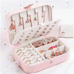 Putna kutijica za nakit SELENA / Ružičasta