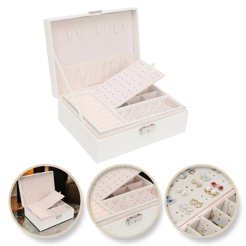 Elegantna kutija za nakit SELIA / Bijela