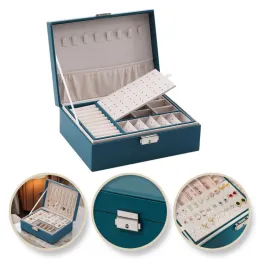 Elegantna kutija za nakit SELIA / Tirkizna