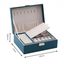 Elegantna kutija za nakit SELIA / Crna