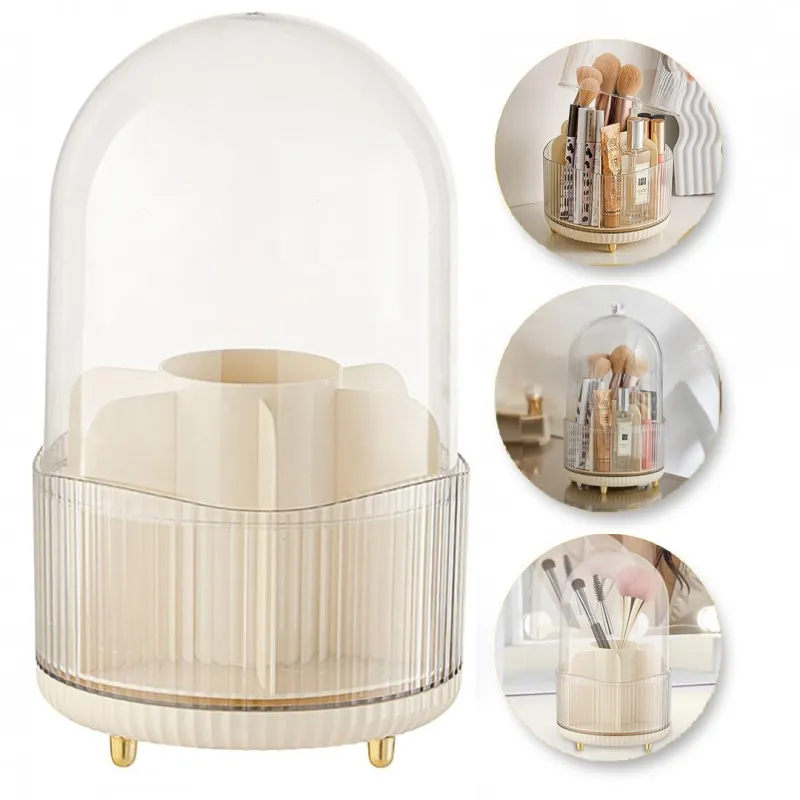 Organizator za kistove i šminku SMARAGD / Zlatna