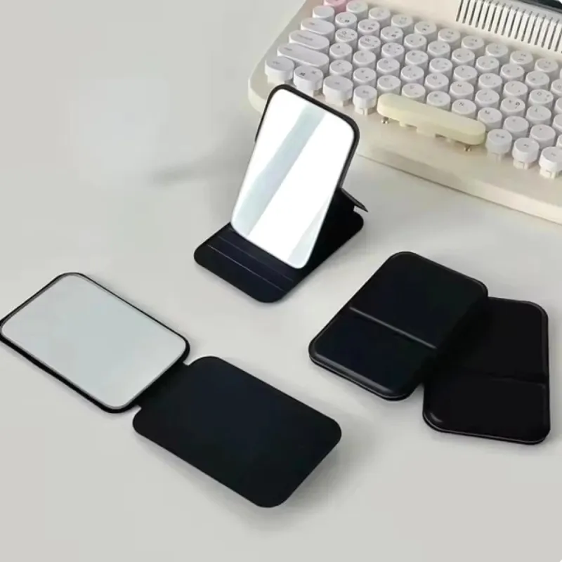 Kozmetičko putno ogledalo TRAVEL / Crna