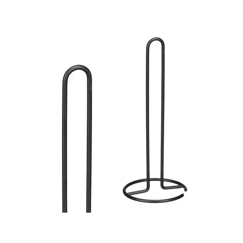 Stalak za papirnate ručnike ROLL / Crna mat