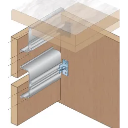 Profil za ručku za vrata GOLIAN - L / Aluminij