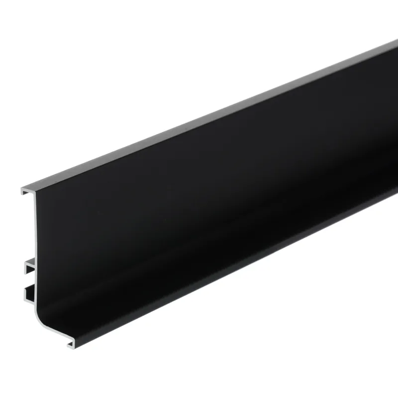 Profil ručke za vrata GOLIAN - L / Crna mat