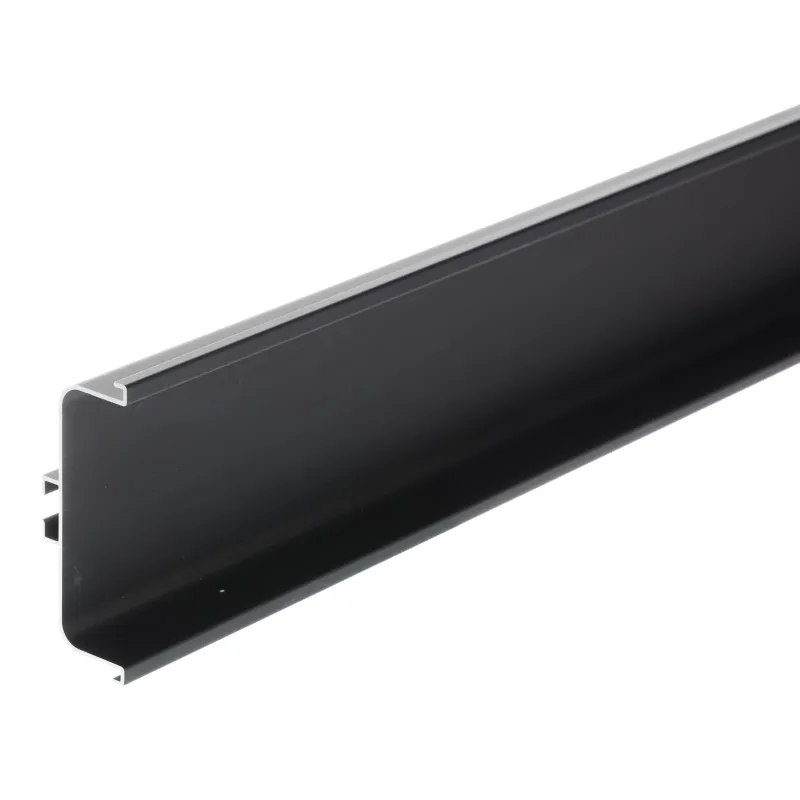 Profil ručke za vrata GOLIAN - C / Crna mat