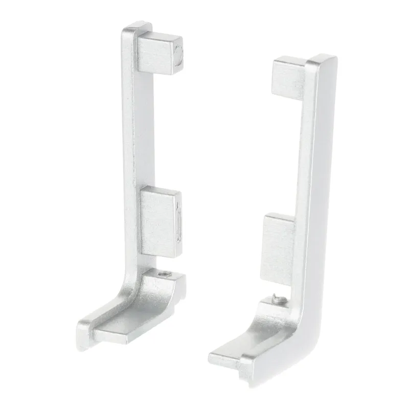 Set aluminijskih završetaka za profile GOLIAN - L / Aluminij