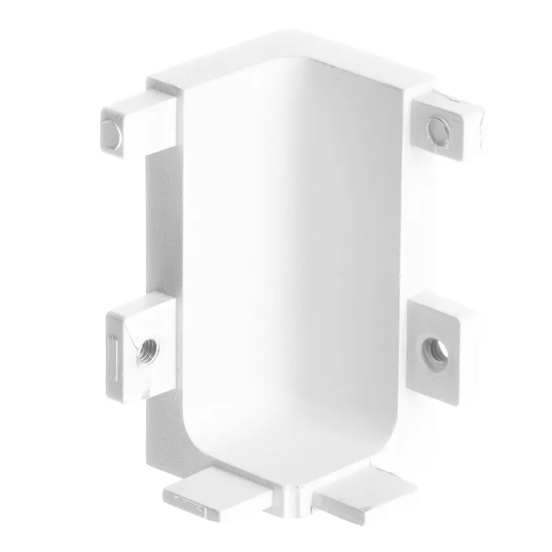 Unutarnji 90° kut za profile GOLIAN - L / Bijela mat