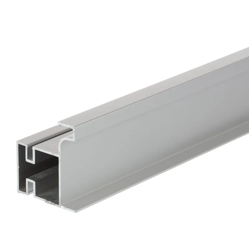 Vertikalni profil ručke za vrata GOLIAN završni / Aluminij