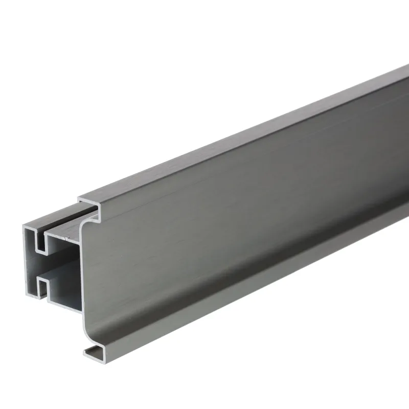 Vertikalni profil za ručku iza vrata GOLIAN središnji / Nehrđajući čelik