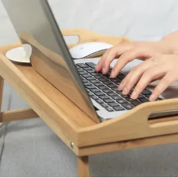 Servirni stol za jelo REST / Prirodno drvo