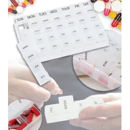 Ekskluzivni organizator i dozator za lijekove VITAL / Bijeli