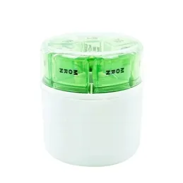 Ekskluzivni organizator i dozator za lijekove HEALTH / Bijela - zelena