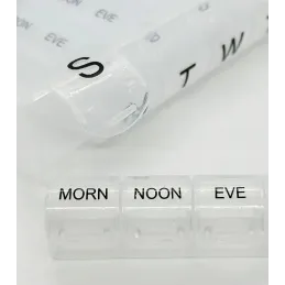 Ekskluzivni organizator i dozator za lijekove PREVENT / Prozirno