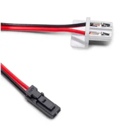 Krajni utikač s napojnim kabelom 1,5m za profil PYXIS / Aluminij