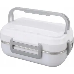 Električna kutija za ručak s grijanjem LUNCHBOX / Bijela