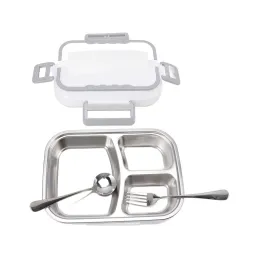 Električna kutija za ručak s grijanjem LUNCHBOX / Bijela