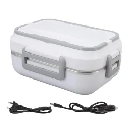 Električna kutija za ručak s grijanjem LUNCHBOX / Bijela