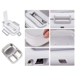 Električna kutija za ručak s grijanjem LUNCHBOX / Bijela