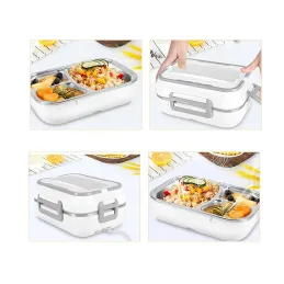 Električna kutija za ručak s grijanjem LUNCHBOX / Bijela