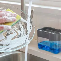 Dozator deterdženta sa spužvom / Transparentan