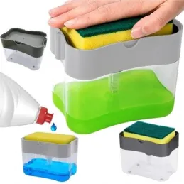 Dozator deterdženta sa spužvom / Transparentan