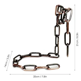 Stalak za vino CHAIN / Stara mesing