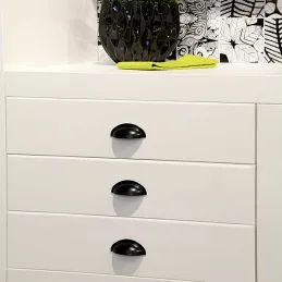 Ručka ZENA / Crna mat