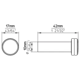 Vješalica NURIA / Brušeni nikal