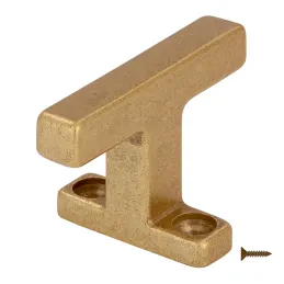 Ručka za namještaj knopka REBECA / Starozlatna