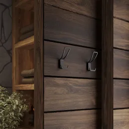 Vješalica TANIA XL / Crna mat