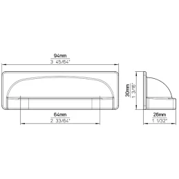 Ručka VALERIA / Staromjed