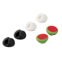 Set od 6 samoljepljivih držača za kabele / Mješavina boja