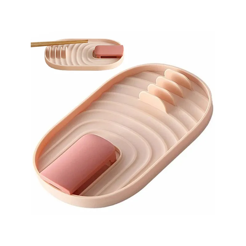 Odkapavač za pribor i poklopce GLAN / Ružičasta