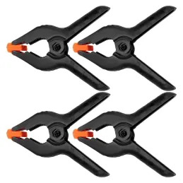 Set od 4 stezaljki CLAMP MINI 50 mm / Crna