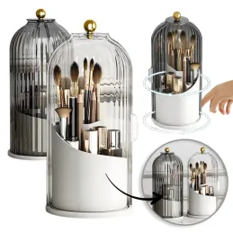 Okretni organizator za četkice i šminku GALIA / Crno-bijeli