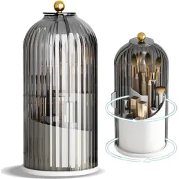 Okretni organizator za četkice i šminku GALIA / Crno-bijeli