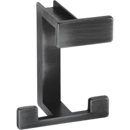 Vješalica NEXT TRIO / Crna brušena