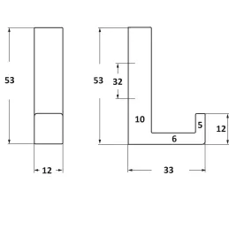 Vešalica NEXT / Nehrđajući čelik