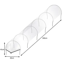 Vrtni staklenik TUNNEL / Transparentan