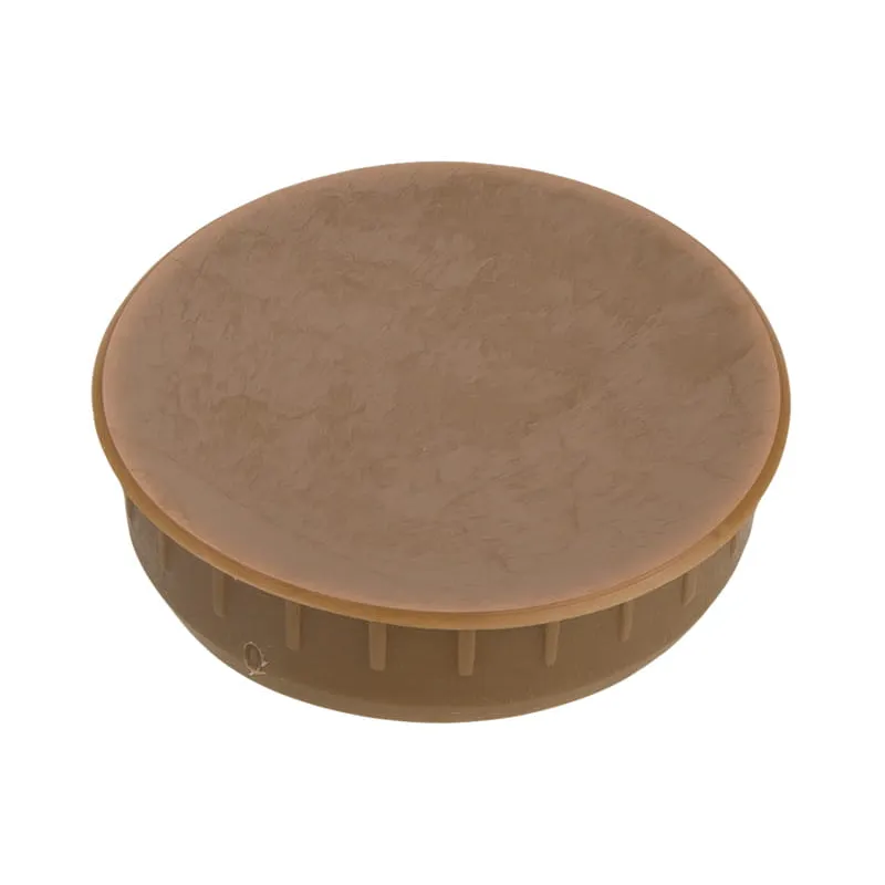 Zatvarač otvora 35 mm - 10 kom / Smeđa