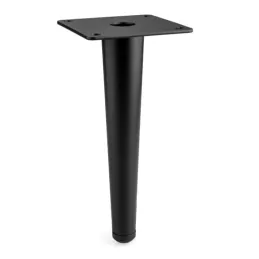 Namještajna nožica GLOBAL / Crna mat