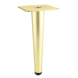 Namještajna nožica GLOBAL / Zlatna mat